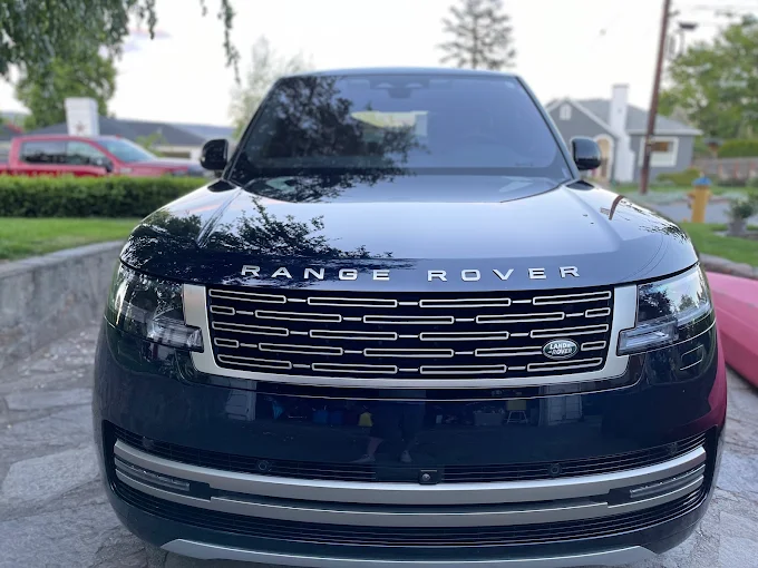 Gloss Restoration on Blue Range Rover Wenatchee